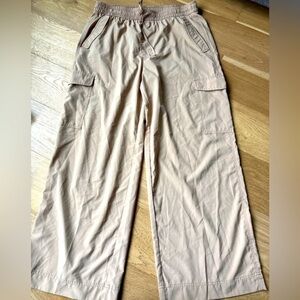 Old navy wide leg baggy cargo pants womens large